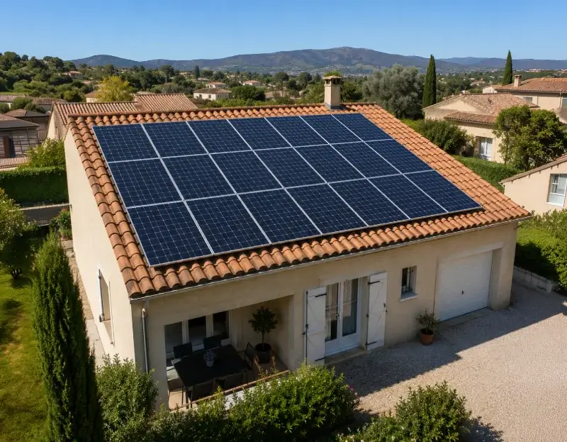 Prime à l'autoconsommation panneaux solaires Lageon — aide financière de l'État